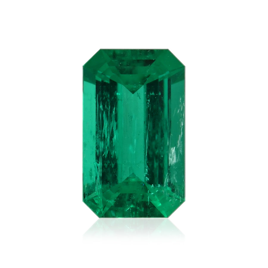1.01 Carat Green COLOMBIAN Emerald Emerald CD & MUZO