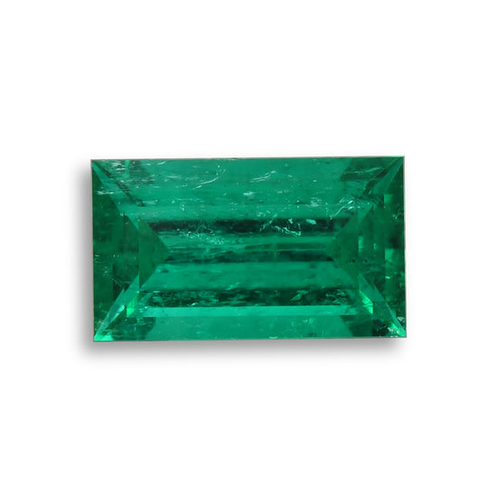 1.16 Carat Green COLOMBIAN Baguette Muzo Emerald CD