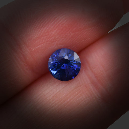 1.52 Carat Blue SRI LANKAN Round Sapphire