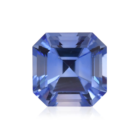 1.64 Carat Blue SRI LANKAN Sq. Emerald Sapphire