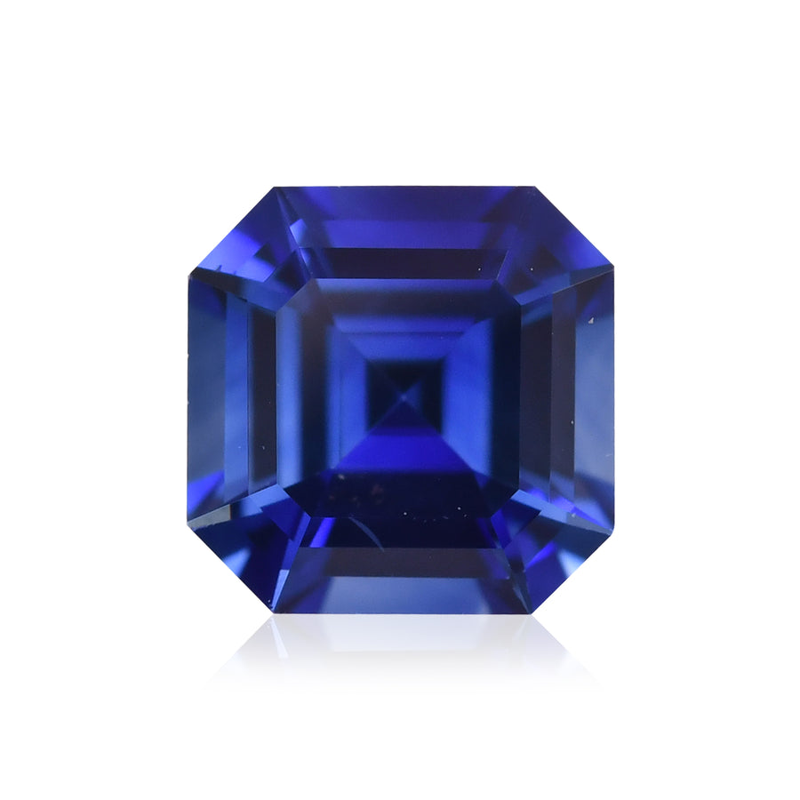 1.09 Carat Blue SRI LANKAN Sq. Emerald Sapphire