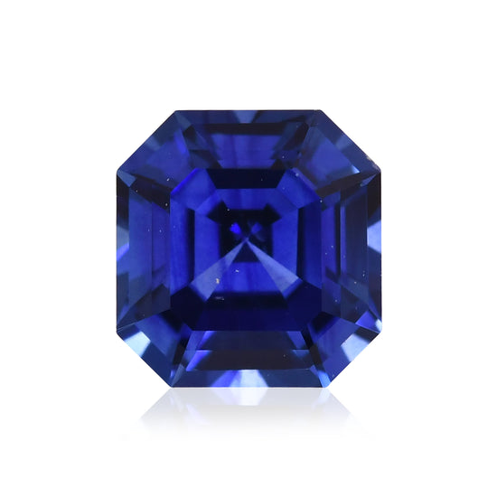 1.18 Carat Blue SRI LANKAN Sq. Emerald Sapphire