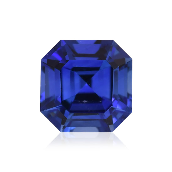 0.99 Carat Blue SRI LANKAN Sq. Emerald Sapphire