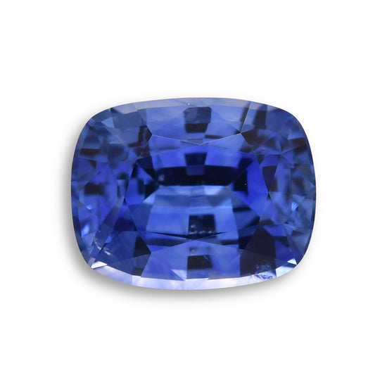 1.39 Carat Blue SRI LANKAN Cushion Sapphire
