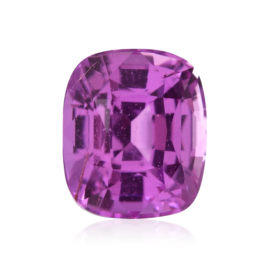 1.22 Carat Pink MADAGASCAR Cushion Sapphire