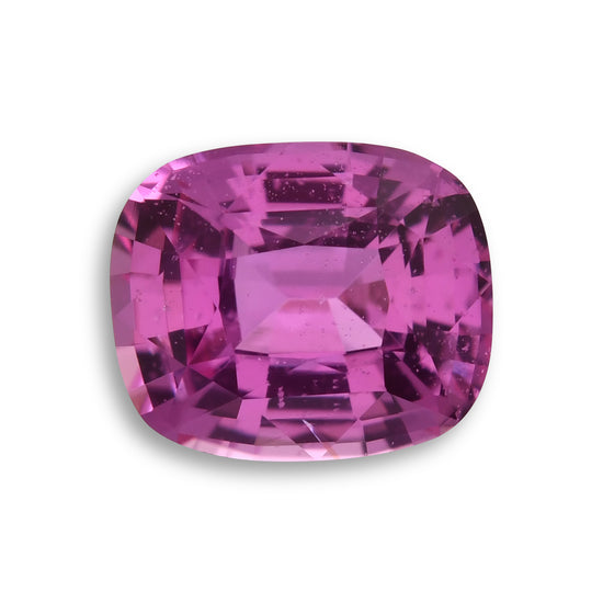 1.23 Carat Pink MADAGASCAR Cushion Sapphire