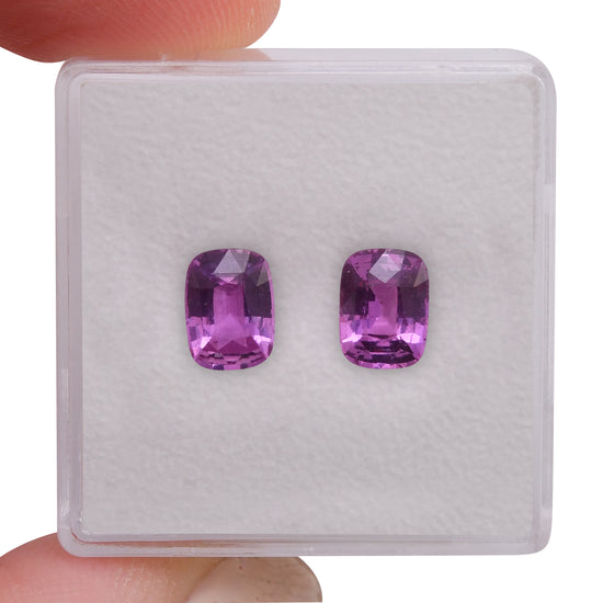 Zaffiro rosa del MADAGASCAR a cuscino, 2,15 carati