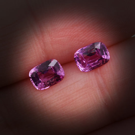 Zaffiro rosa del MADAGASCAR a cuscino, 2,15 carati