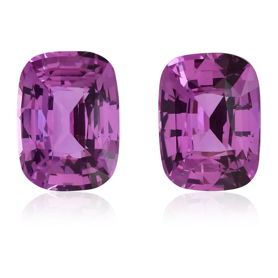 2.15 Karat Pink MADAGASKAR Kissen-Saphir