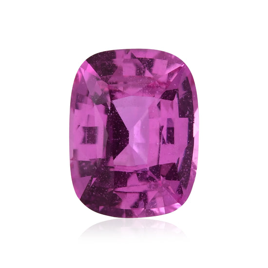 1.37 Carat Pink MADAGASCAR Cushion Sapphire