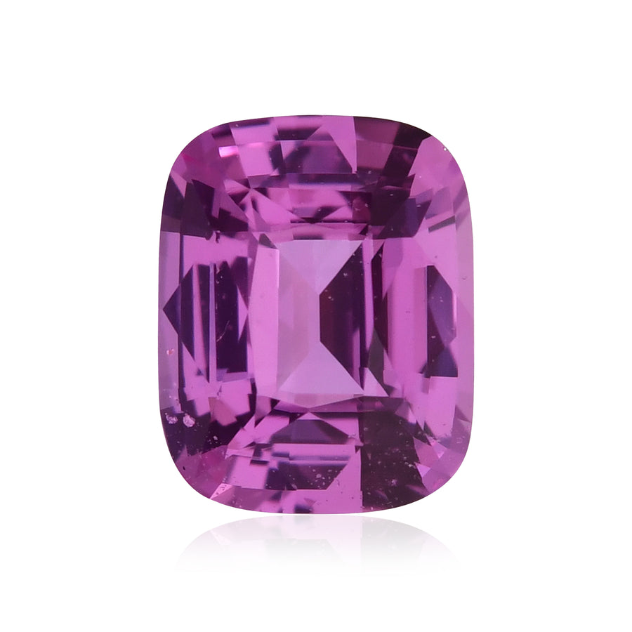 1.07 Carat Pink MADAGASCAR Cushion Sapphire