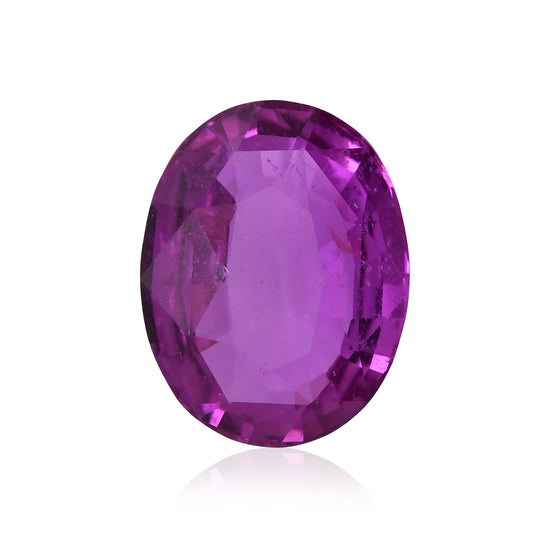 8.05 Carat Pink  Oval Sapphire GIA