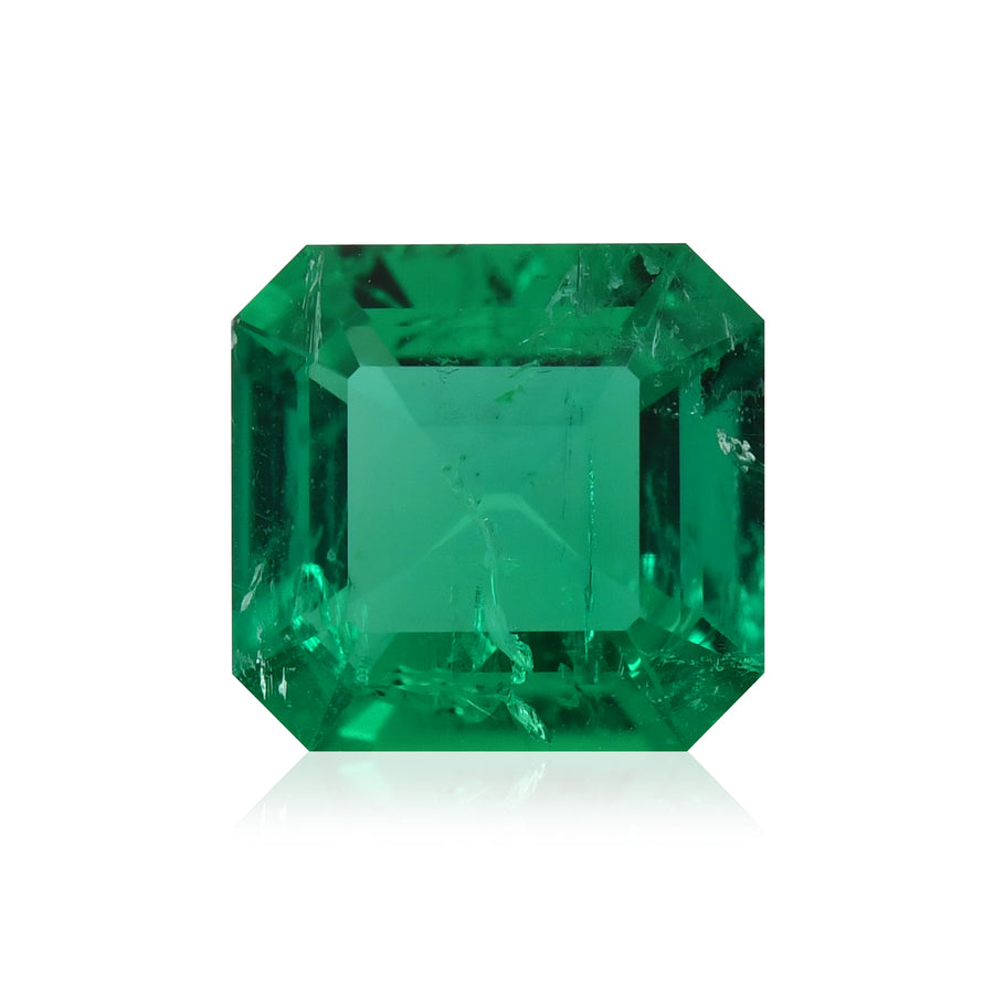 زمرد كولومبي أخضر Muzo Emerald CD بوزن 1.19 قيراط