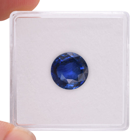 2.48 Carat Blue SRI LANKAN Round Sapphire GRS