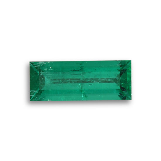 1.11 Carat Green COLOMBIAN Baguette Muzo Emerald CD