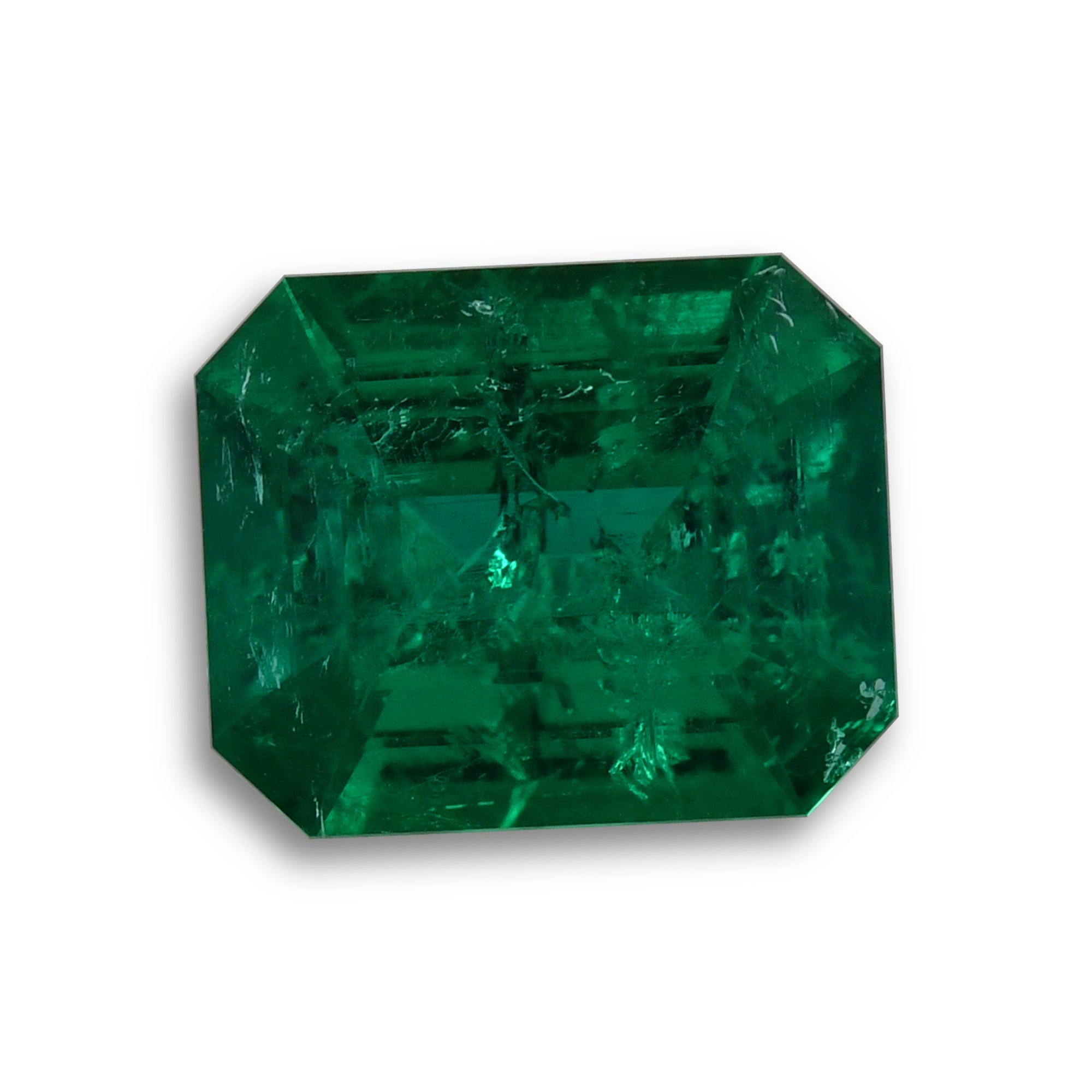 1.16 Carat Green COLOMBIAN Emerald Muzo Emerald CD | LEIBISH