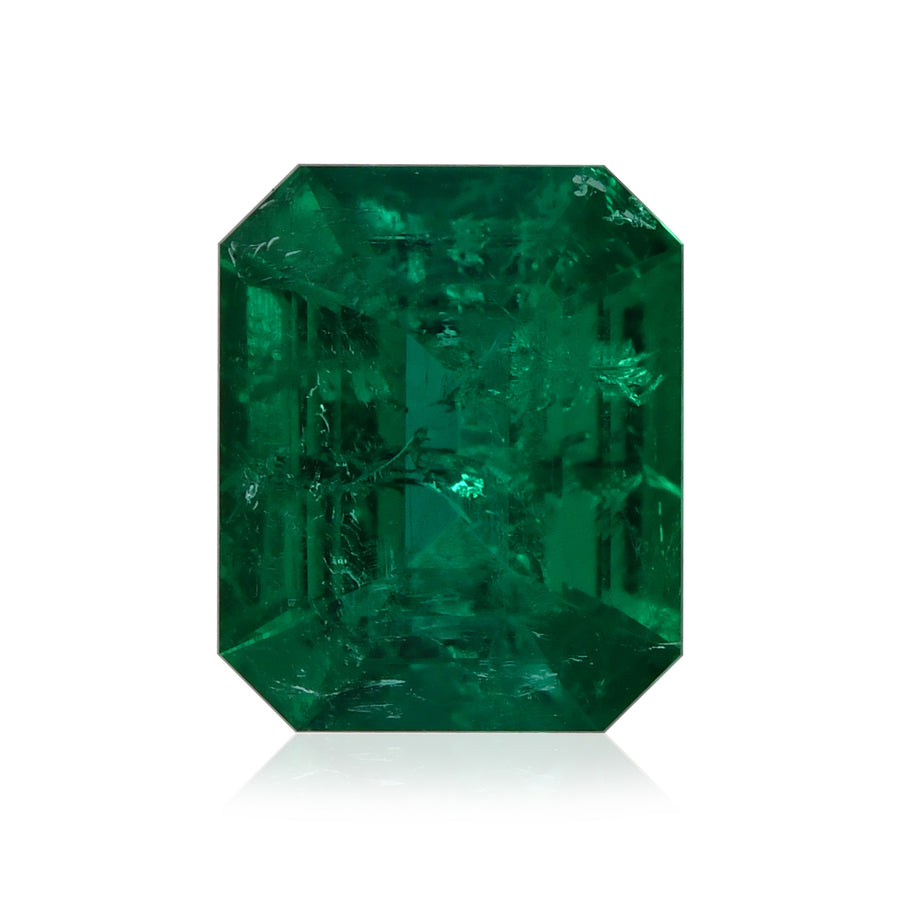 1.16 Carat Green COLOMBIAN Emerald Emerald MUZO & CD