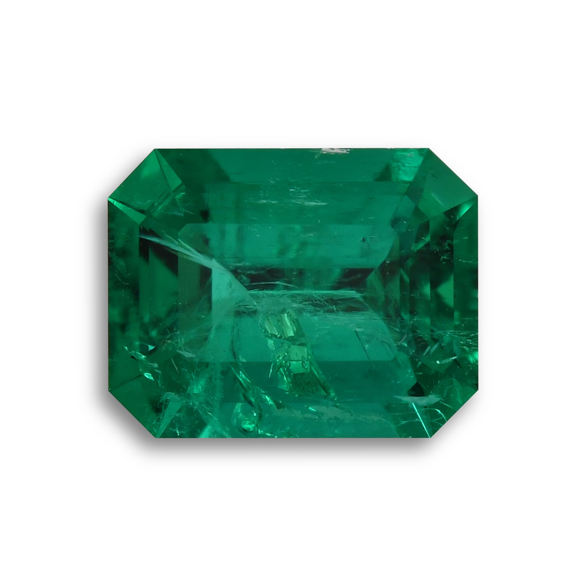1.87 Carat Green COLOMBIAN Emerald Muzo Emerald CD | LEIBISH