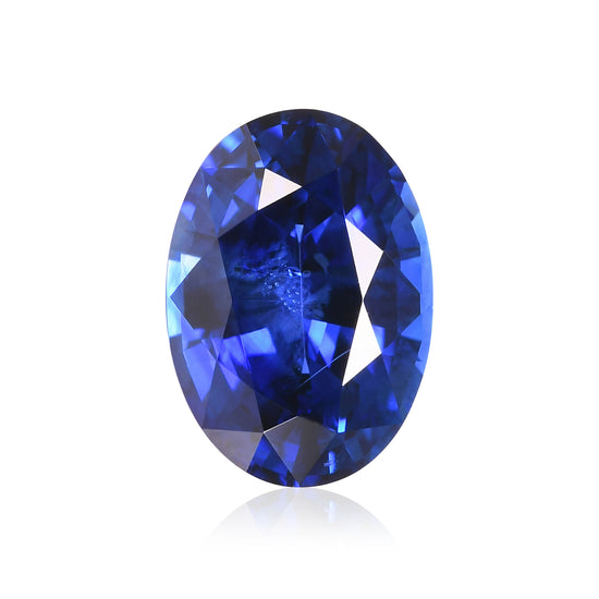 1.75 Carat Blue Oval Sapphire GWLAB