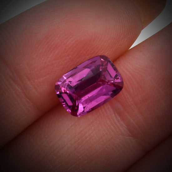 3.03 Carat Pink MADAGASCAR Cushion Sapphire CD