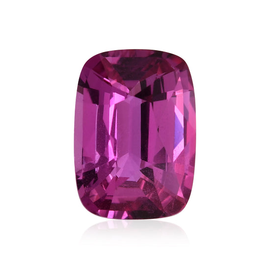 3.03 Carat Pink MADAGASCAR Cushion Sapphire CD