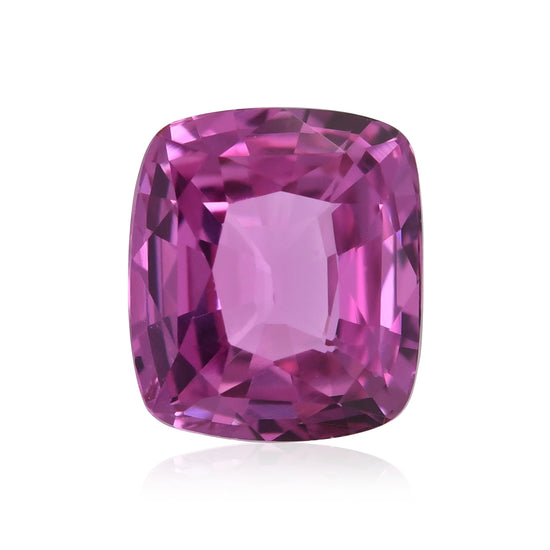 2.07 Carat Pink MADAGASCAR Cushion Sapphire