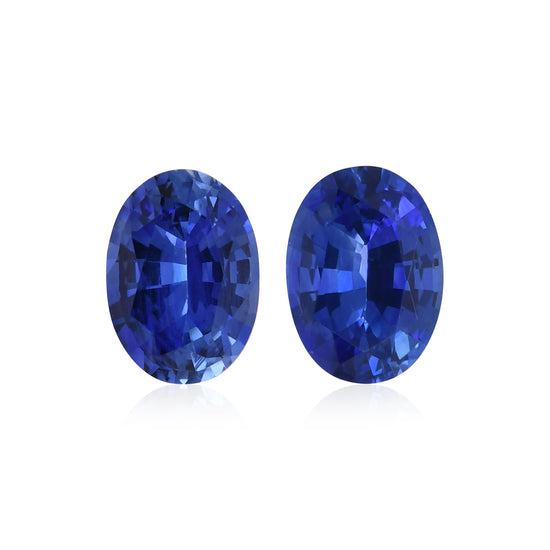 1,68 Karat blauer SRI LANKAN Oval-Saphir
