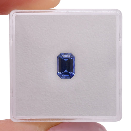 0.81 Carat Blue SRI LANKAN Emerald Sapphire