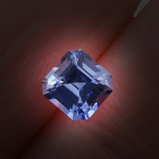 1.34 Carat Blue SRI LANKAN Sq. Emerald Sapphire
