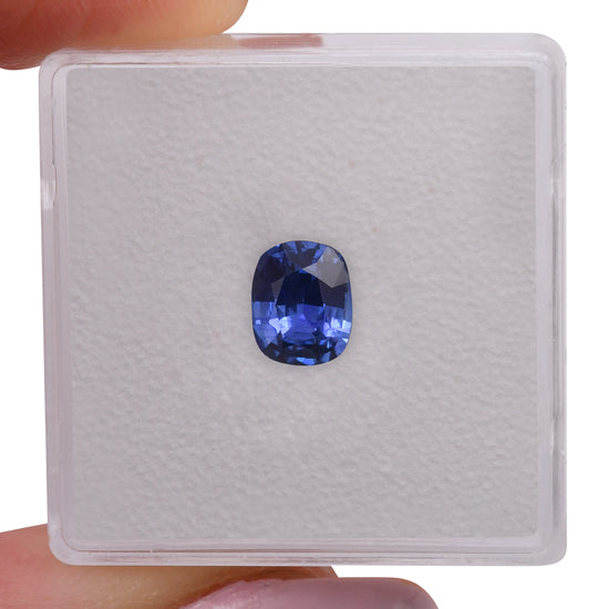 1.18 Carat Blue SRI LANKAN Cushion Sapphire