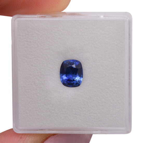 1.14 Carat Blue SRI LANKAN Cushion Sapphire
