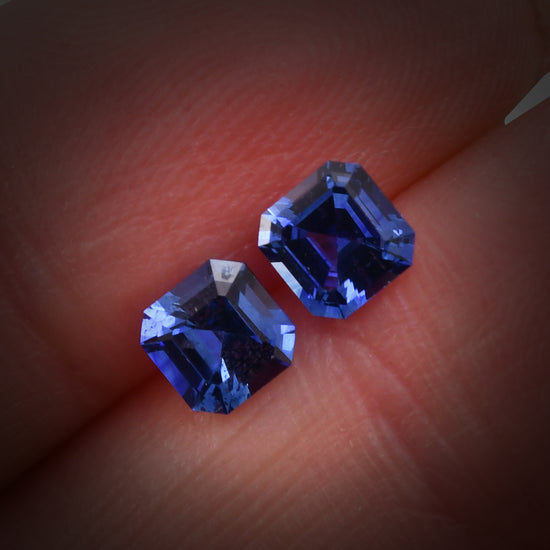 Zaffiro Blu Smeraldo Sri Lankese (taglio quadrato) da 1,43 carati