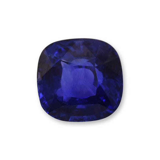 6.11 Carat Blue SRI LANKAN Cushion Sapphire CD