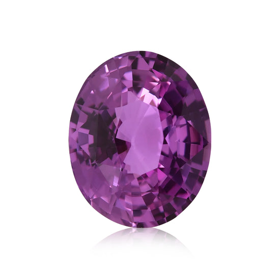 3.52 Carat Pink MADAGASCAR Oval Sapphire CD