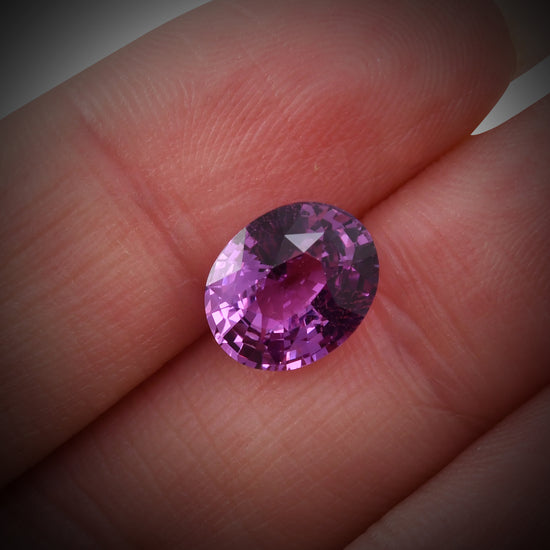 3.52 Carat Pink MADAGASCAR Oval Sapphire CD