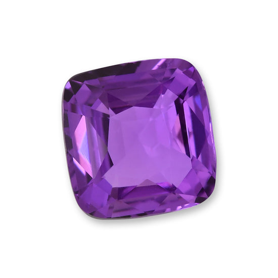 3.07 Carat Purple MADAGASCAR Cushion Sapphire CD