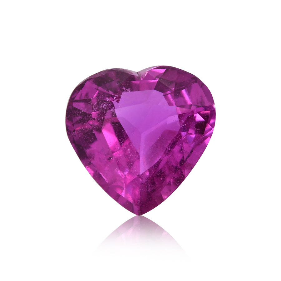 6.58 Carat Pink MADAGASCAR Heart Sapphire CD