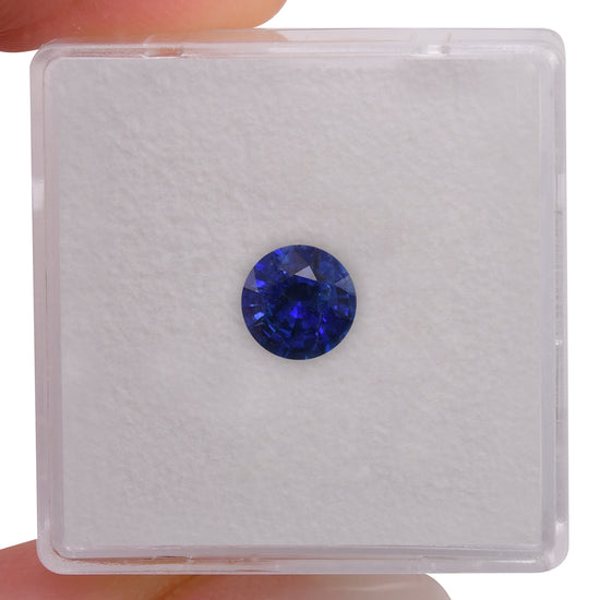 1.19 Carat Blue SRI LANKAN Round Sapphire