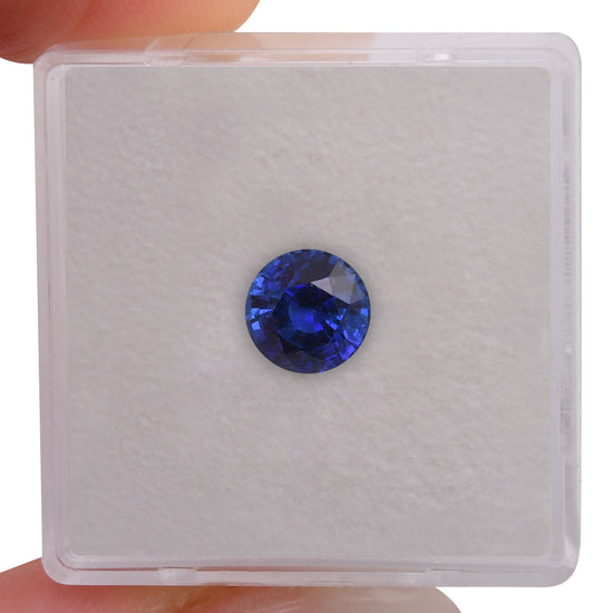 1.33 Carat Blue SRI LANKAN Round Sapphire