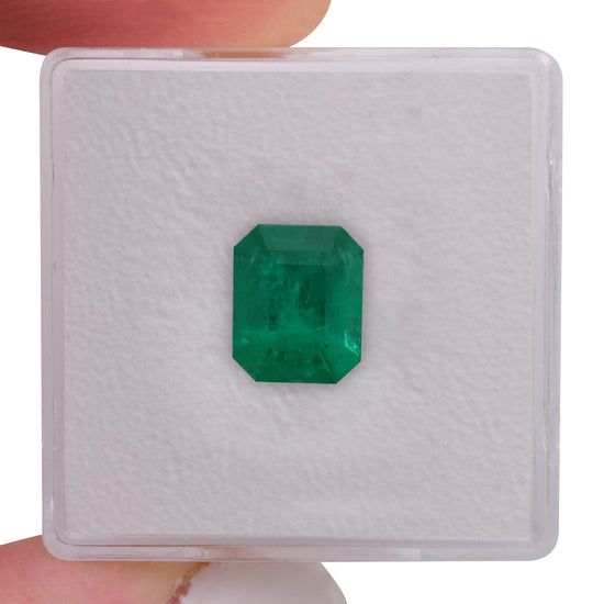 1.85 Carat Green COLOMBIAN Emerald Muzo Emerald CD