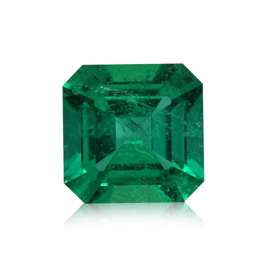 1.12 Carat Green COLOMBIAN Emerald Emerald CD & MUZO