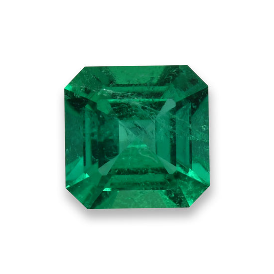 1.12 Carat Green COLOMBIAN Emerald Muzo Emerald CD