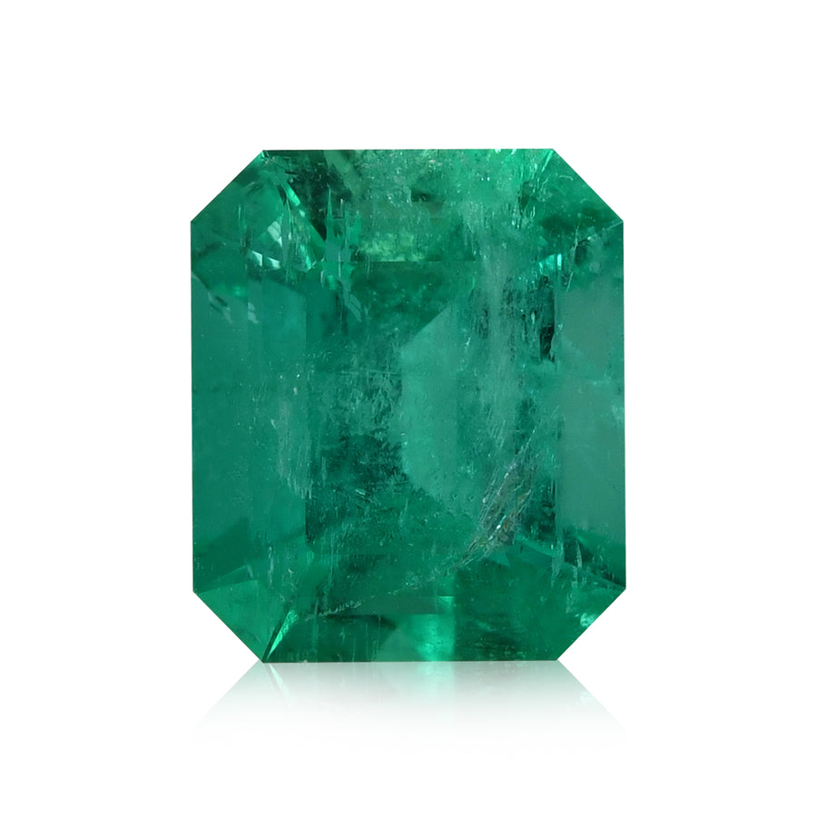 3.00 Carat Green COLOMBIAN Emerald Emerald CD & MUZO