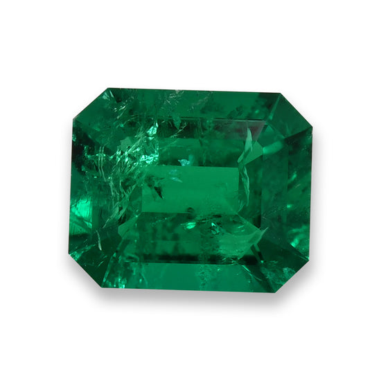 1.19 Carat Green COLOMBIAN Emerald Muzo Emerald CD