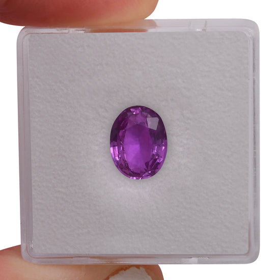 2.04 Carat Pink MADAGASCAR Oval Sapphire