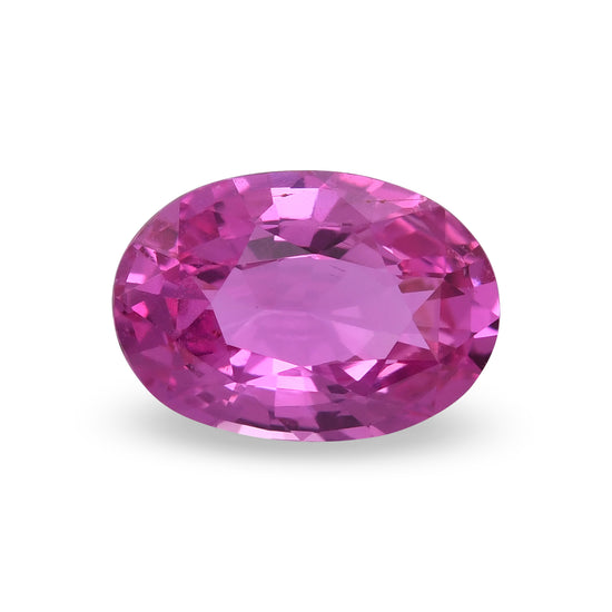 3.04 Carat Pink MADAGASCAR Oval Sapphire GRS
