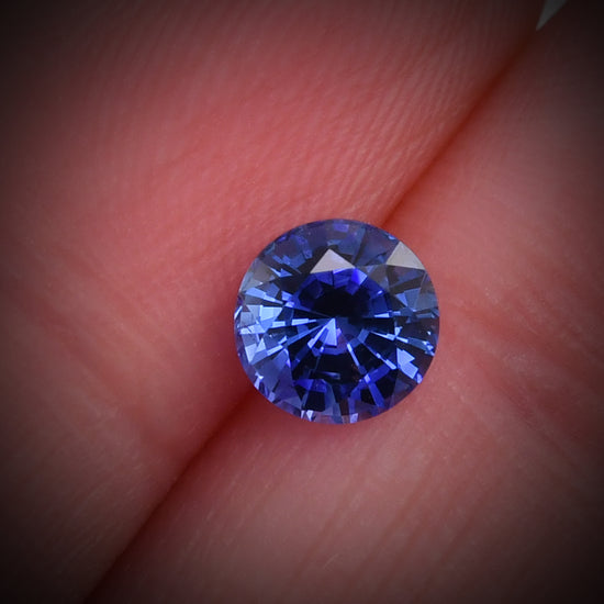 1.03 Carat Blue SRI LANKAN Round Sapphire