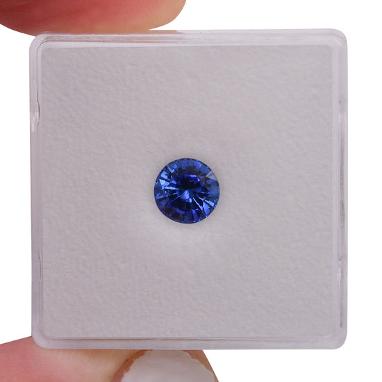 1.03 Carat Blue SRI LANKAN Round Sapphire