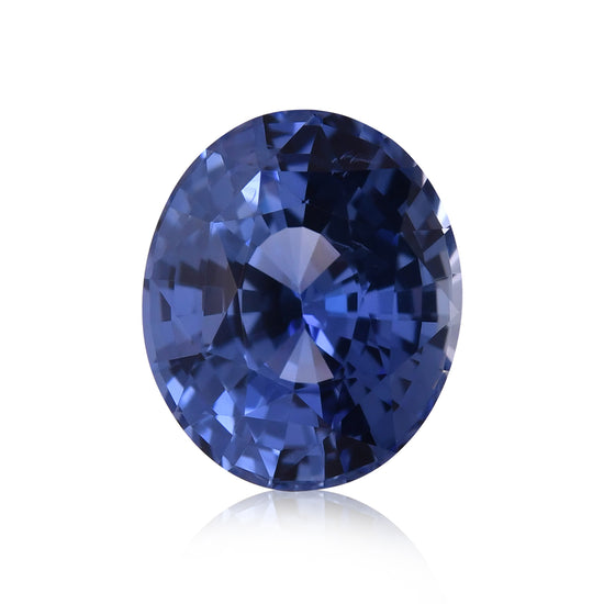 3.28 Carat Blue SRI LANKAN Oval Sapphire CD