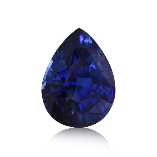 2.03 Carat Blue SRI LANKAN Pear Sapphire